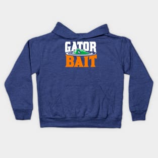 Gator Bait! - On Blue Kids Hoodie